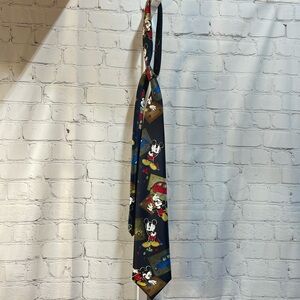 Mickey Unlimited Mickey Mouse vintage navy tie